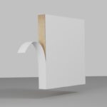 Kenar Bant Akrillik Beyaz 1*22mm Abs Jelatinli