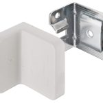 Hafele Dolap Askı Elemanı Eko Beyaz Vidalı