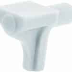 Hafele Raf Pimi Plastik Beyaz 5mm 100 Adet