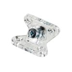 Hafele Kelebek Bağlantı Elemanı Plastik Şeffaf 100 Adet