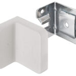 Hafele Dolap Askı Elemanı Beyaz Vidalı