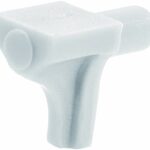 Hafele Raf Pimi Plastik Beyaz 5mm 100 Adet