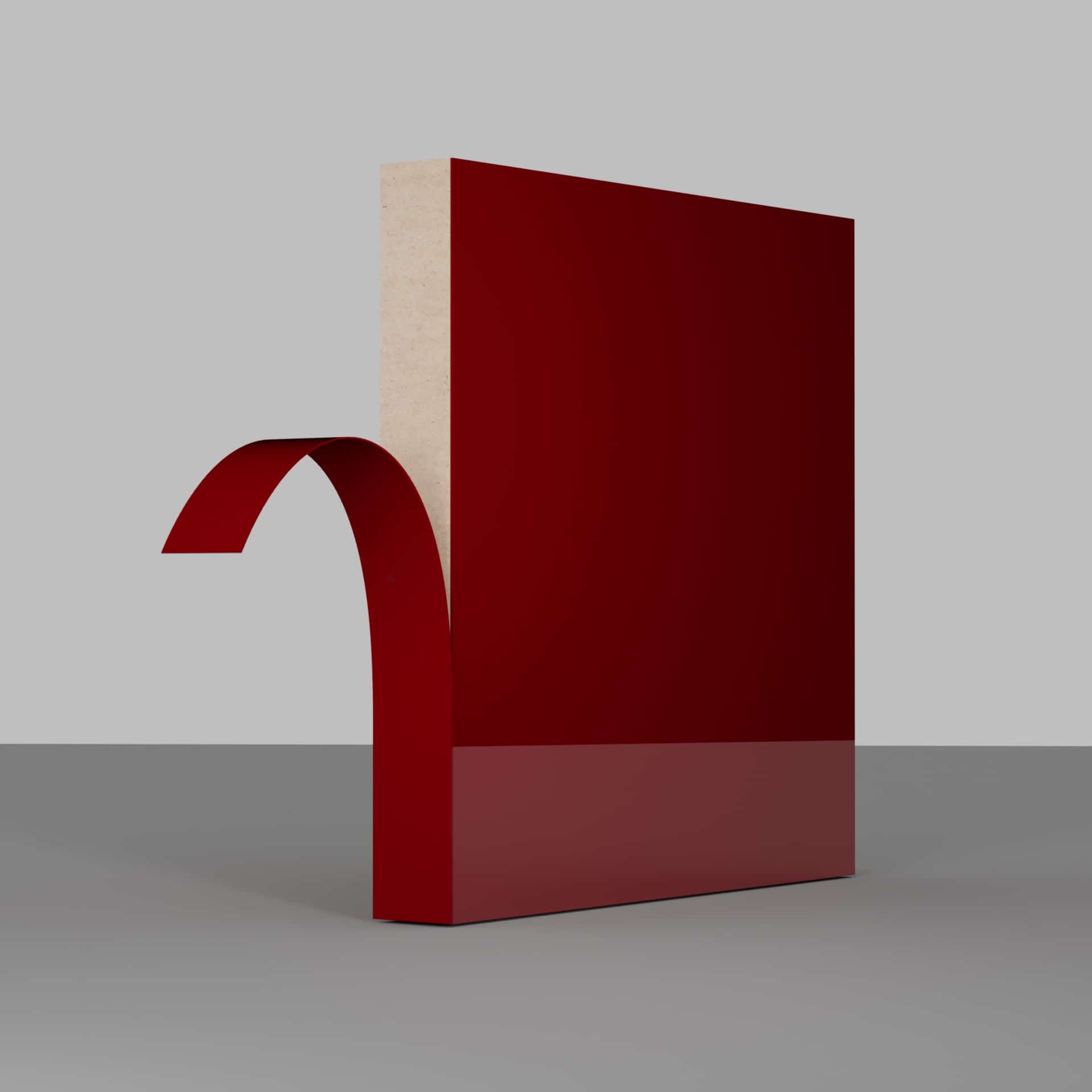 bordo-bant-hg.jpg Pvc Kenar Bant Bordo 0.80*22mm Hg - Görsel 1